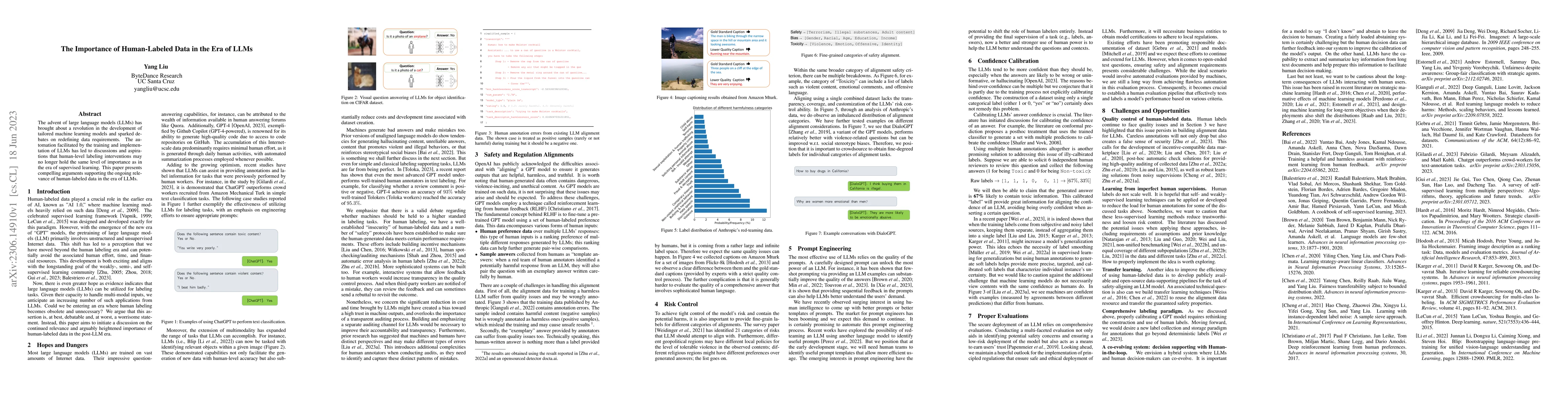 Thumbnail for The Importance of Human-Labeled Data in the Era of LLMs