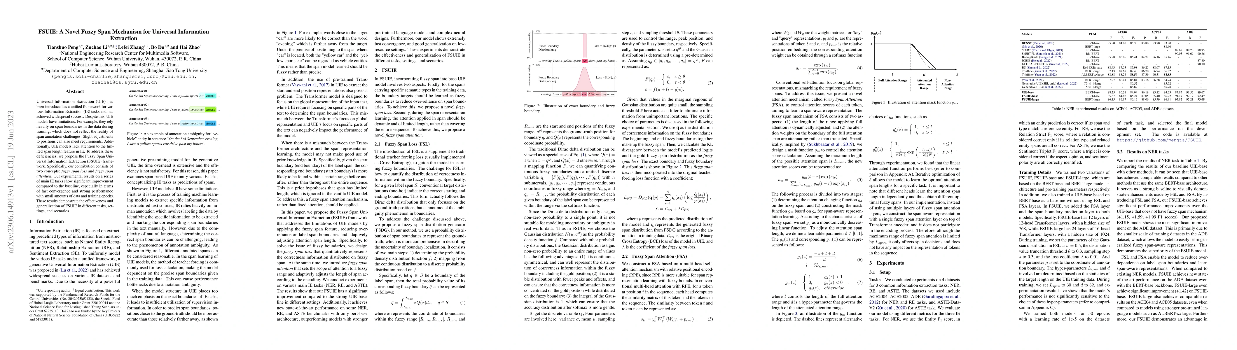 Thumbnail for FSUIE: A Novel Fuzzy Span Mechanism for Universal Information Extraction