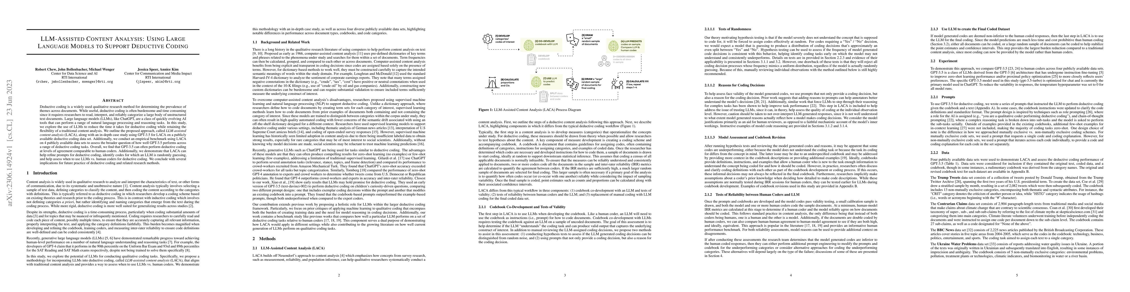 Thumbnail for LLM-Assisted Content Analysis: Using Large Language Models to Support
  Deductive Coding