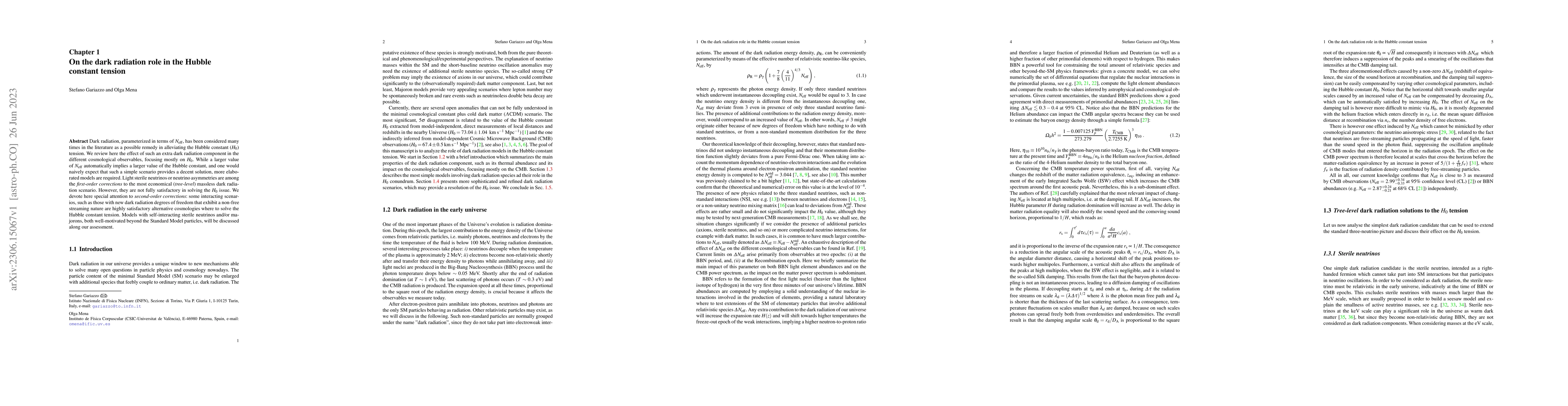 Thumbnail for On the dark radiation role in the Hubble constant tension