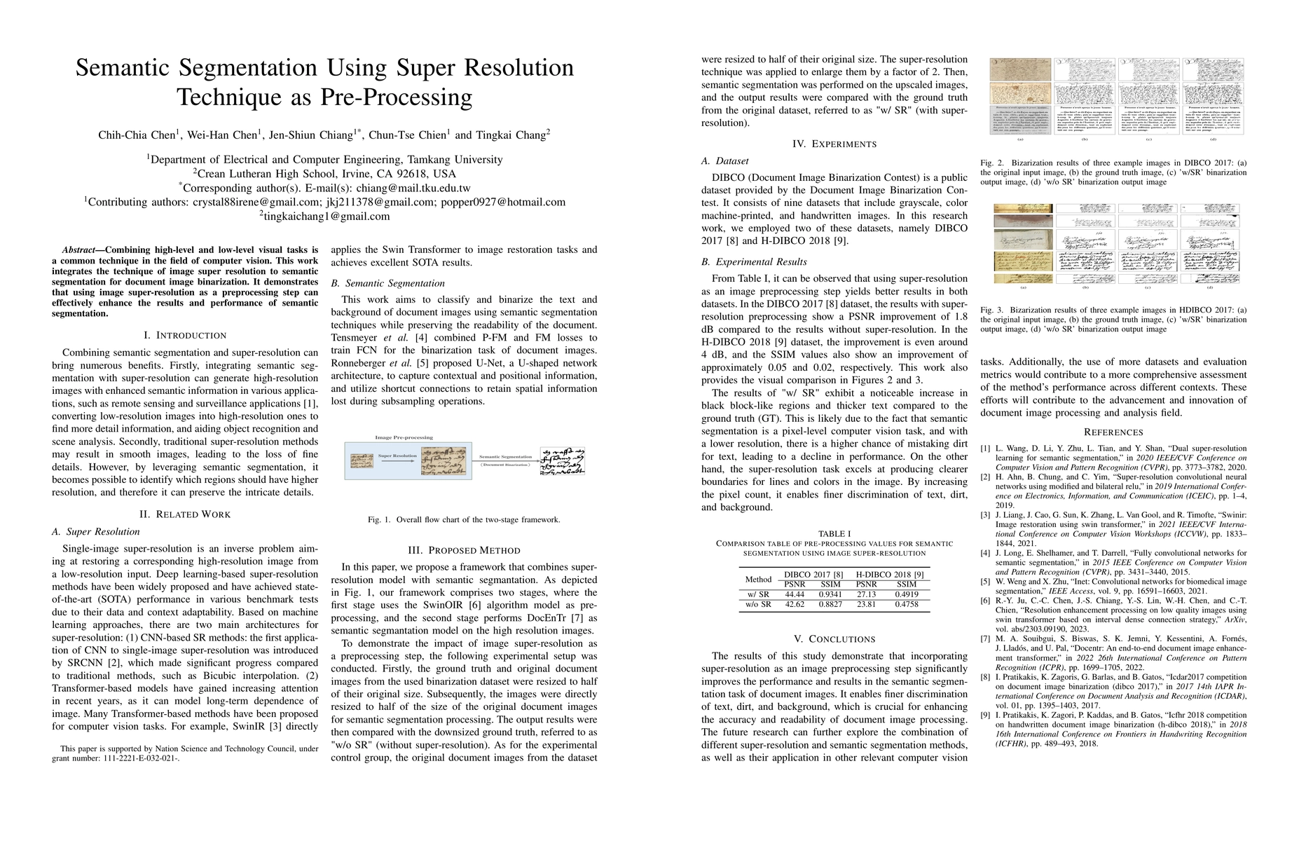 Thumbnail for Semantic Segmentation Using Super Resolution Technique as Pre-Processing