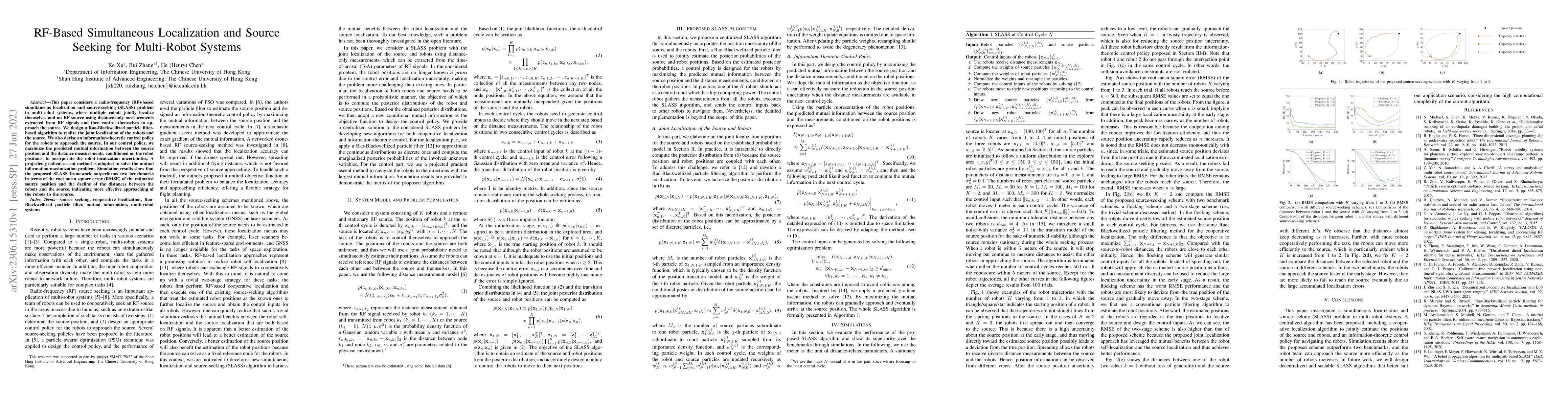 Thumbnail for RF-Based Simultaneous Localization and Source Seeking for Multi-Robot
  Systems