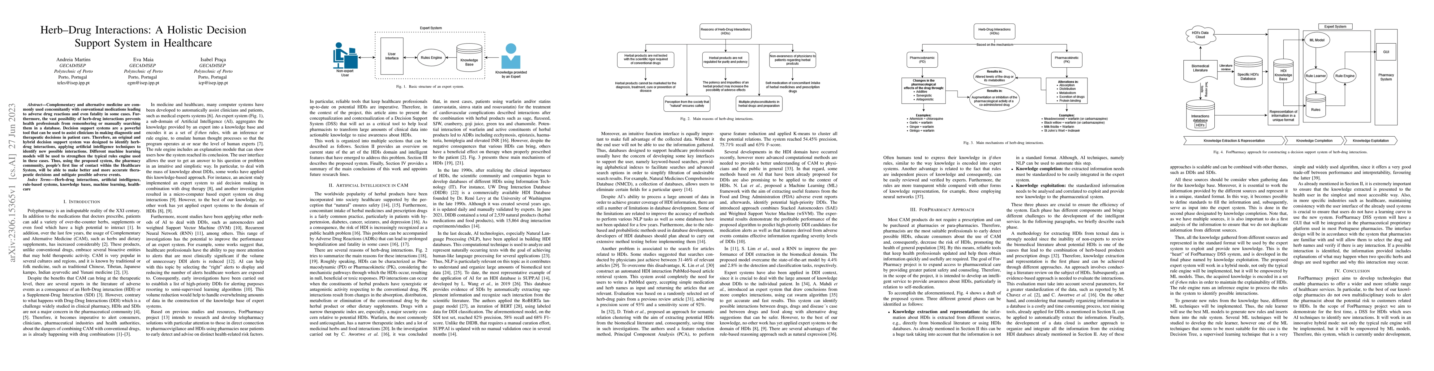 Thumbnail for Herb-Drug Interactions: A Holistic Decision Support System in Healthcare