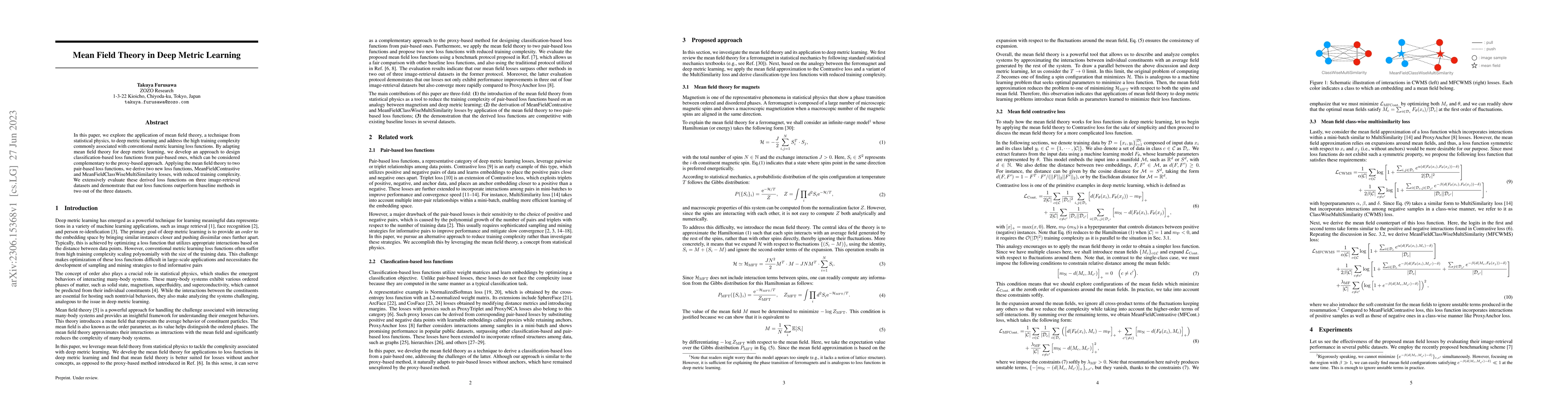Thumbnail for Mean Field Theory in Deep Metric Learning