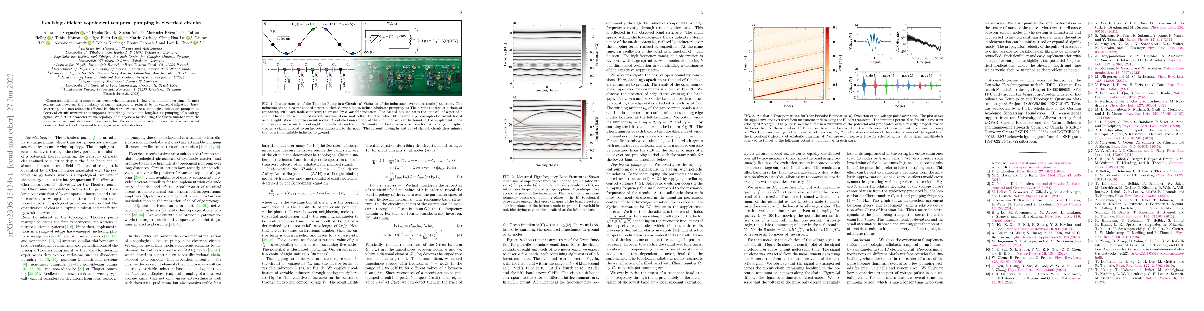Thumbnail for Realizing efficient topological temporal pumping in electrical circuits