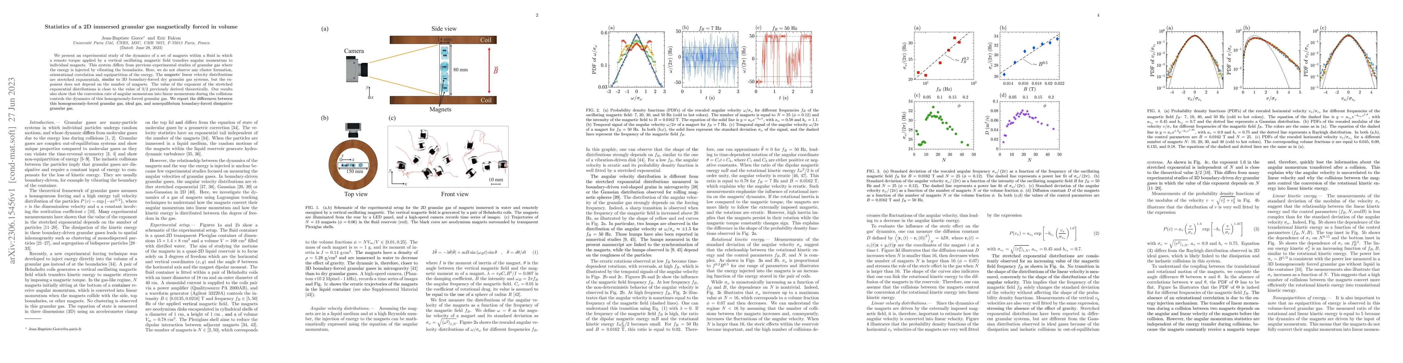 Thumbnail for Statistics of a 2D immersed granular gas magnetically forced in volume