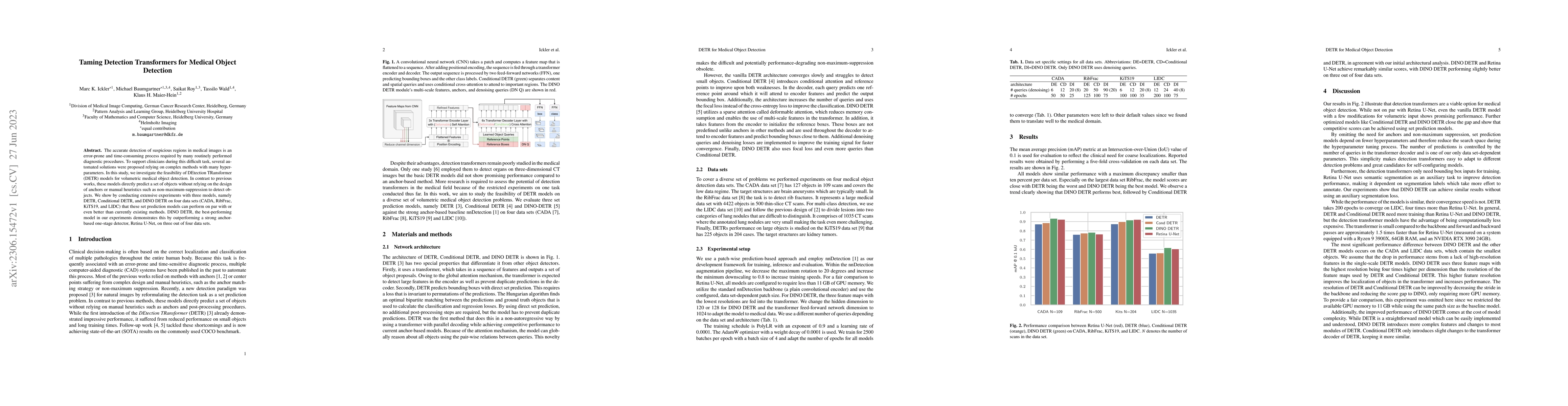 Thumbnail for Taming Detection Transformers for Medical Object Detection