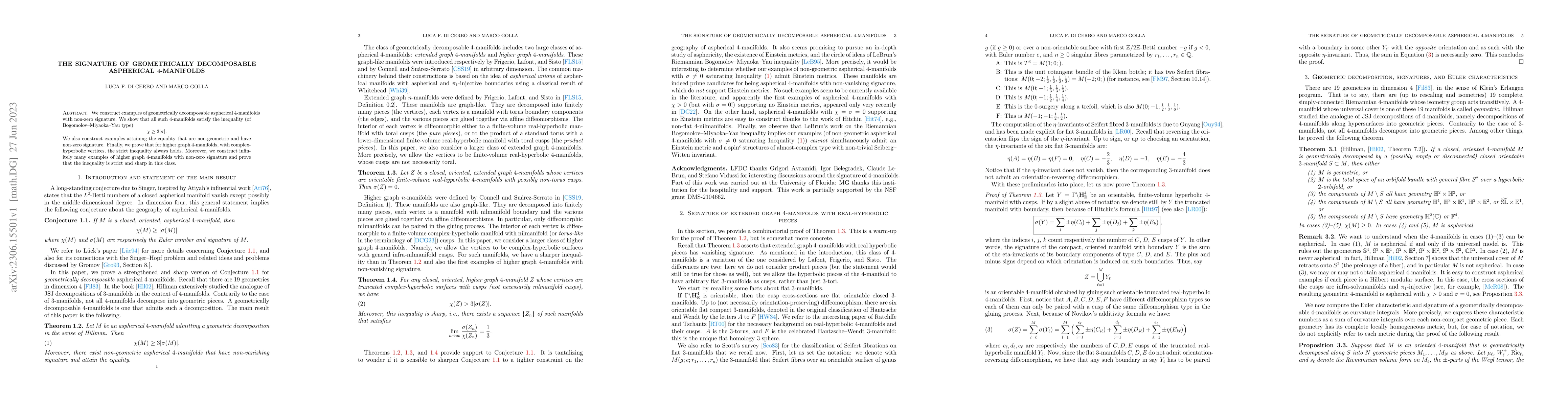 Thumbnail for The signature of geometrically decomposable aspherical 4-manifolds