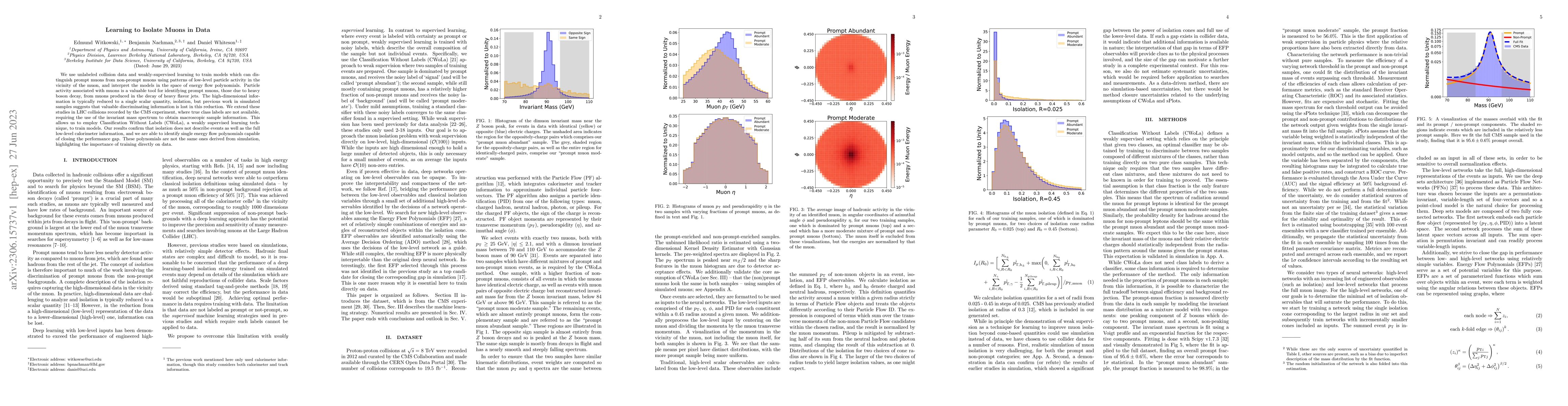 Thumbnail for Learning to Isolate Muons in Data