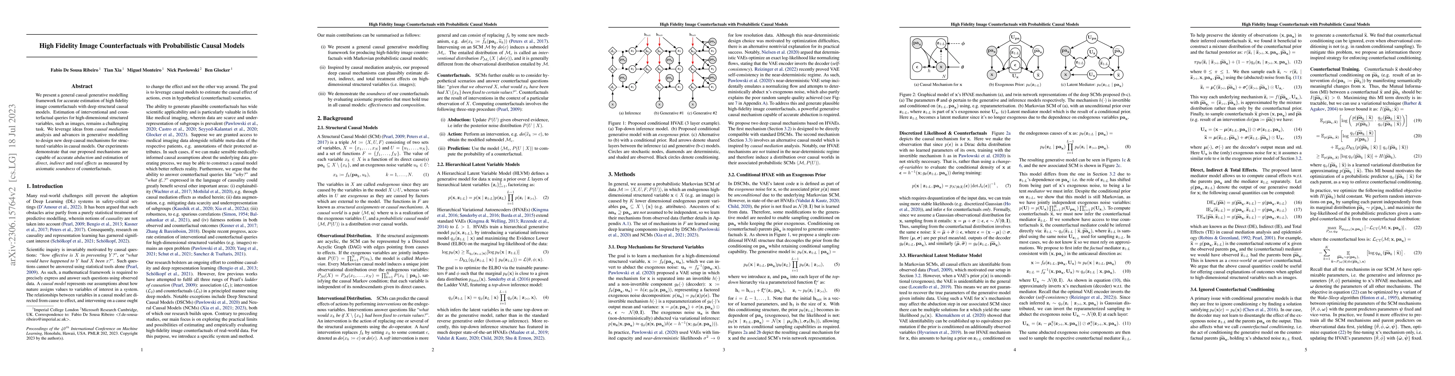 Thumbnail for High Fidelity Image Counterfactuals with Probabilistic Causal Models