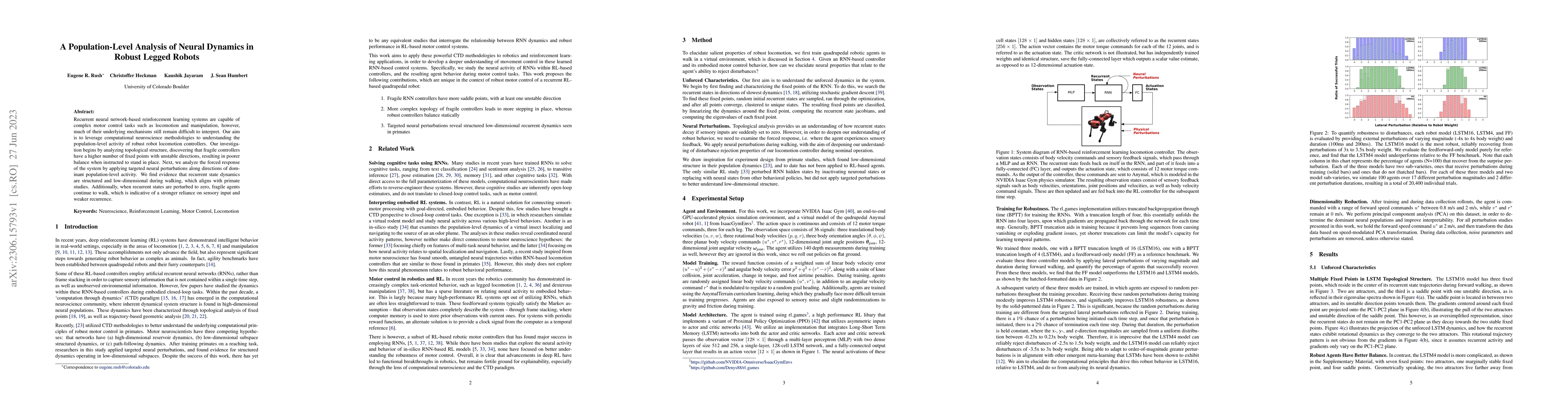 Thumbnail for A Population-Level Analysis of Neural Dynamics in Robust Legged Robots