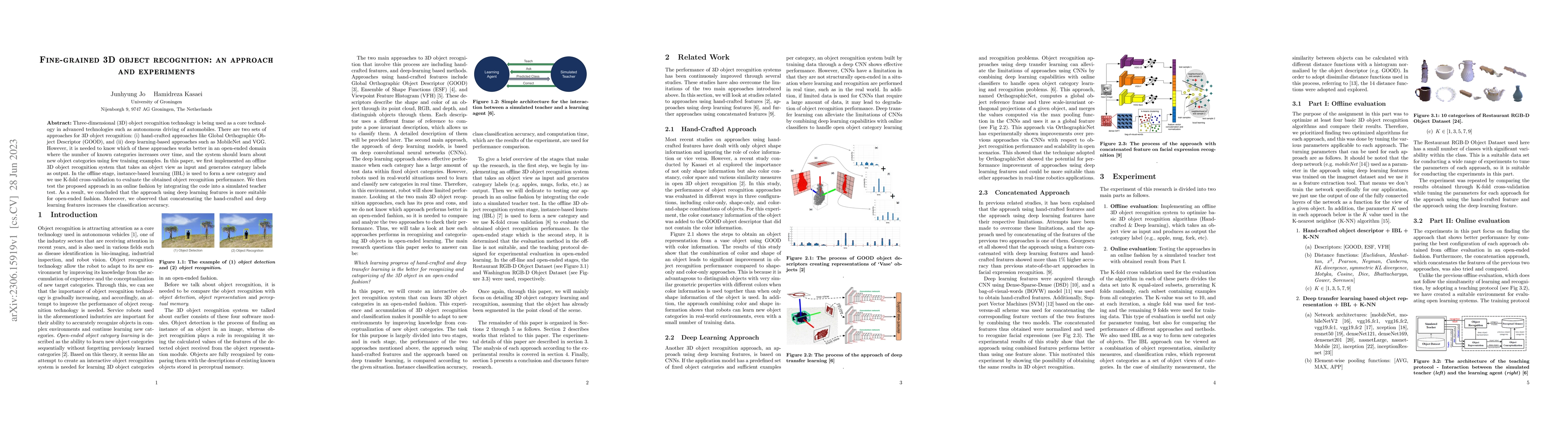 Thumbnail for Fine-grained 3D object recognition: an approach and experiments