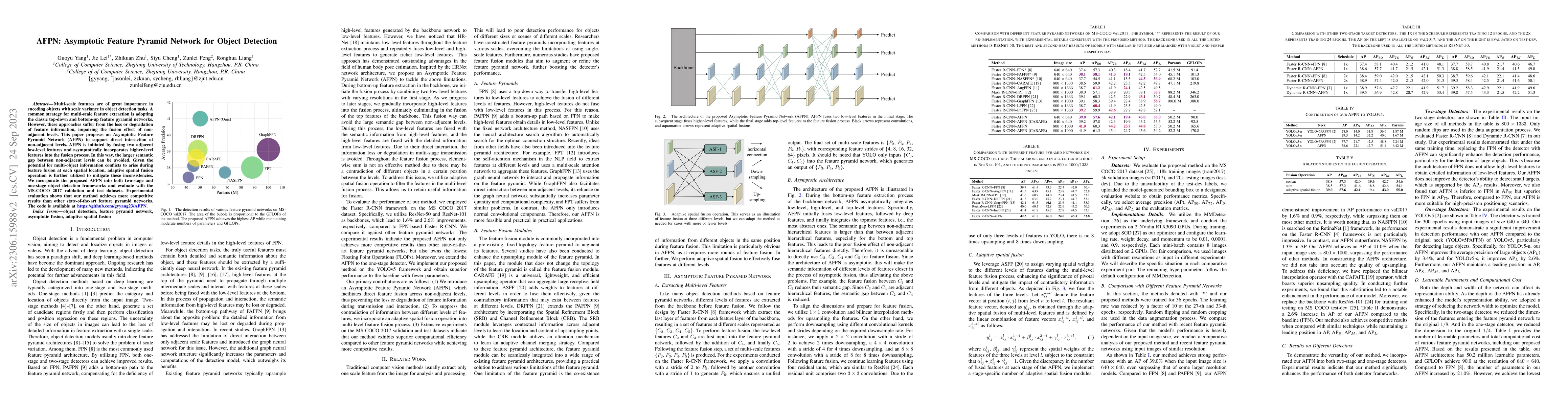 Thumbnail for AFPN: Asymptotic Feature Pyramid Network for Object Detection