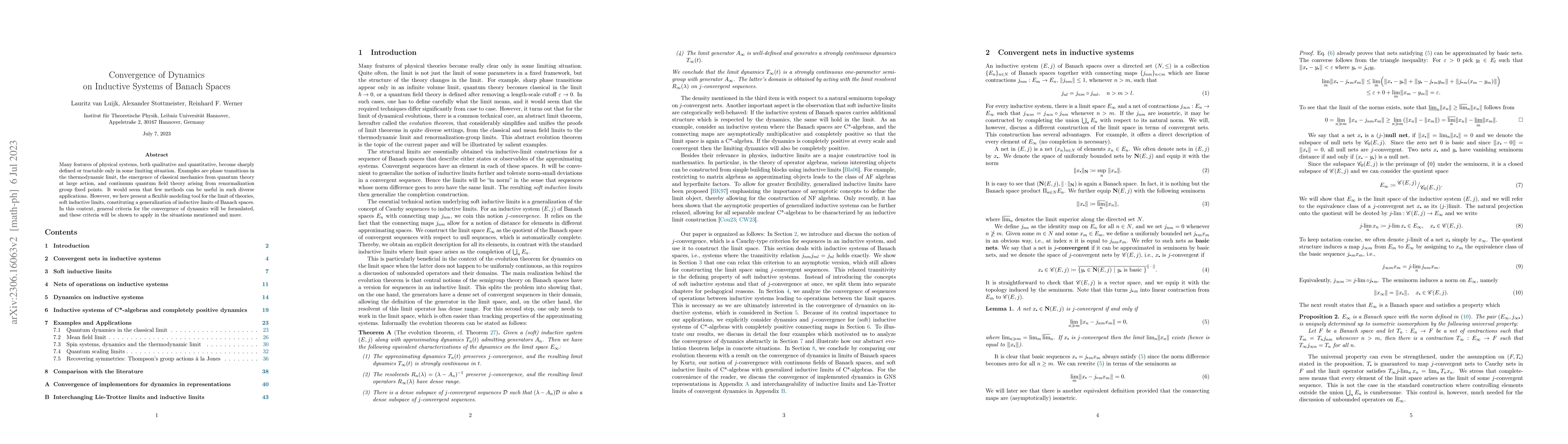 Thumbnail for Convergence of Dynamics on Inductive Systems of Banach Spaces