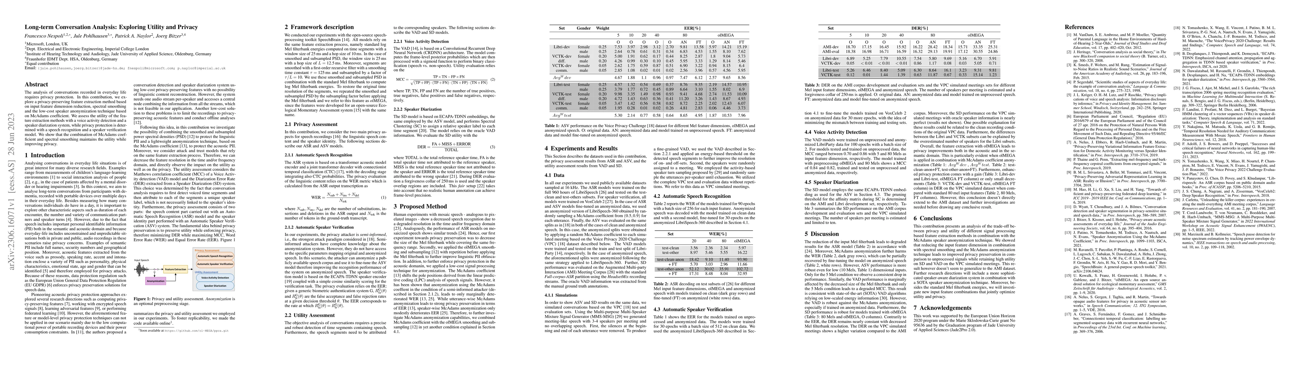 Thumbnail for Long-term Conversation Analysis: Exploring Utility and Privacy