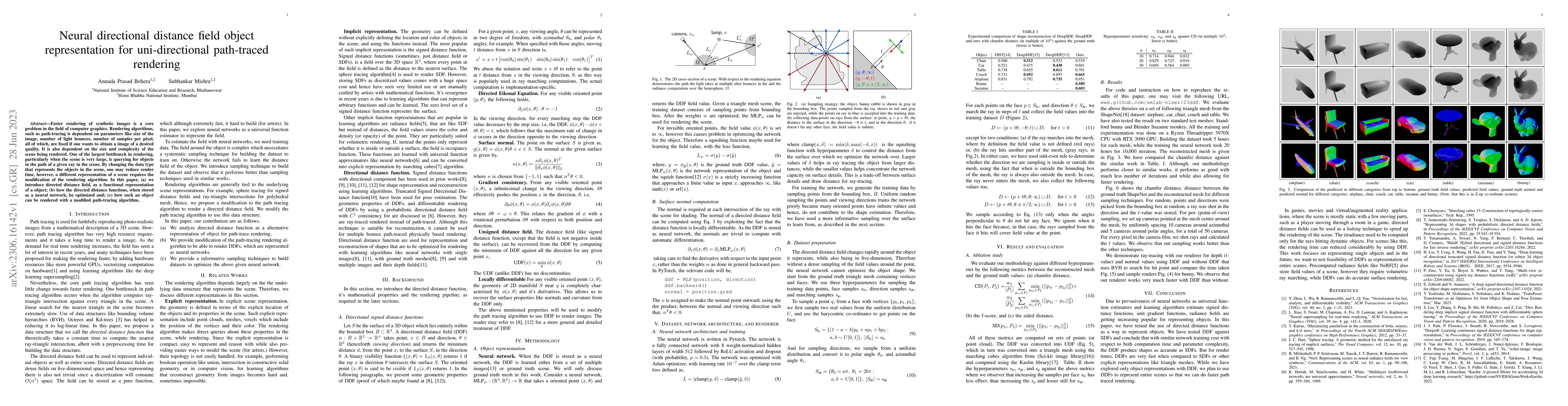Thumbnail for Neural directional distance field object representation for
  uni-directional path-traced rendering