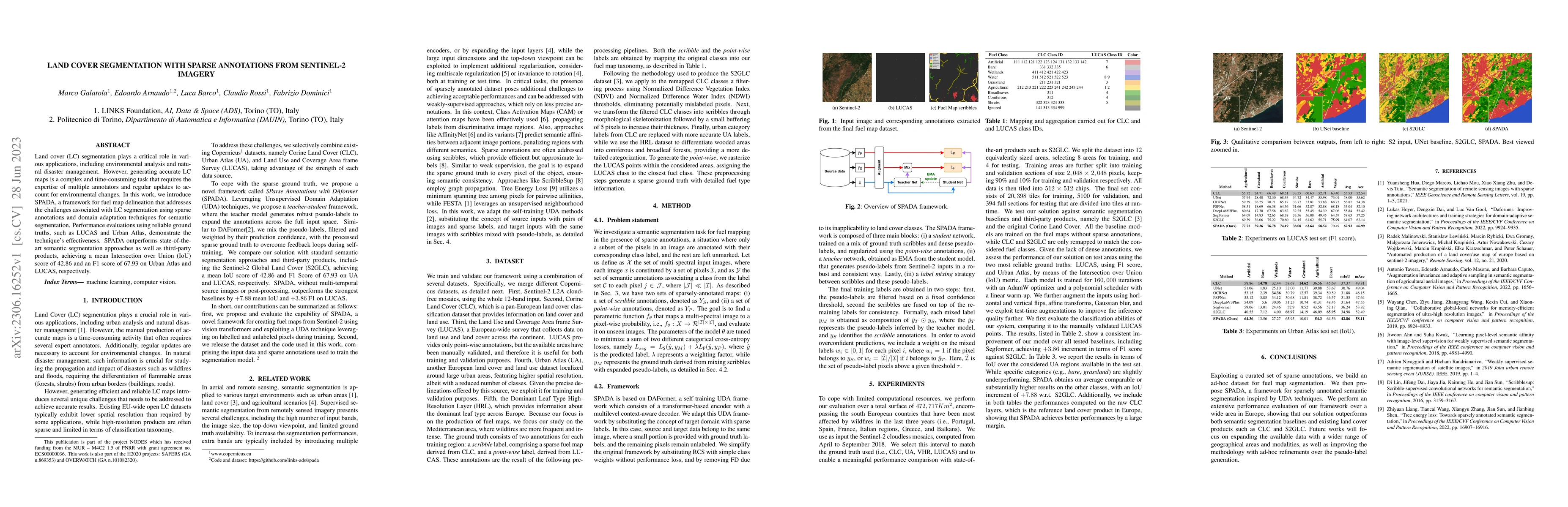 Thumbnail for Land Cover Segmentation with Sparse Annotations from Sentinel-2 Imagery