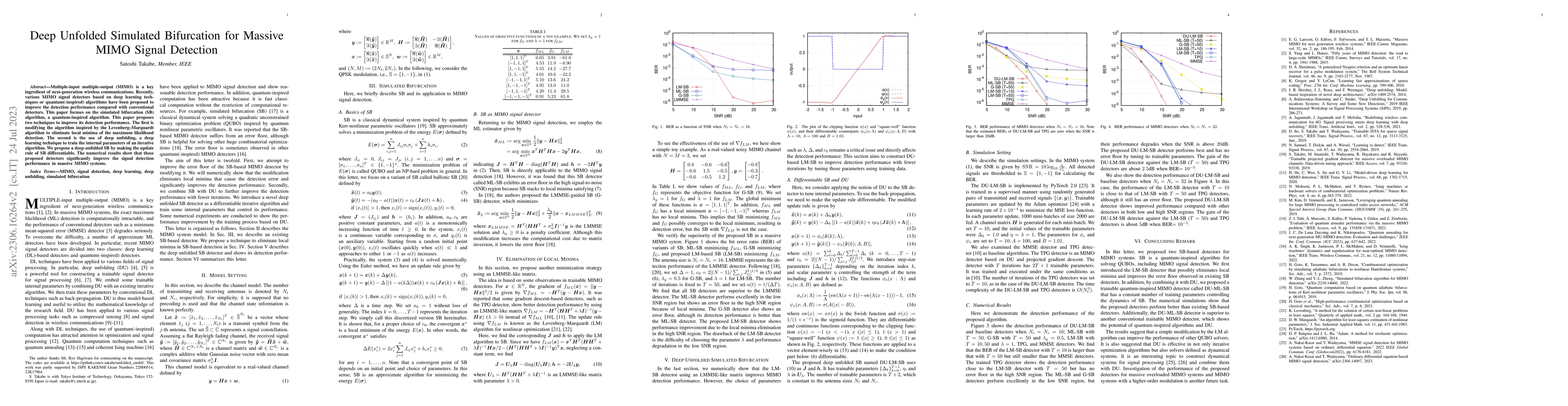 Thumbnail for Deep Unfolded Simulated Bifurcation for Massive MIMO Signal Detection