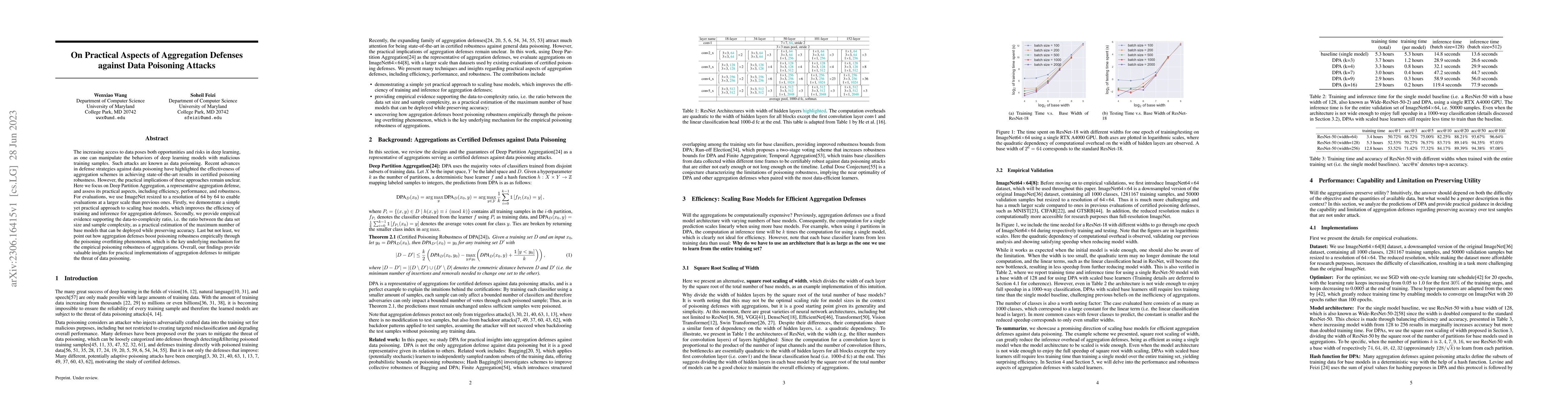 Thumbnail for On Practical Aspects of Aggregation Defenses against Data Poisoning
  Attacks