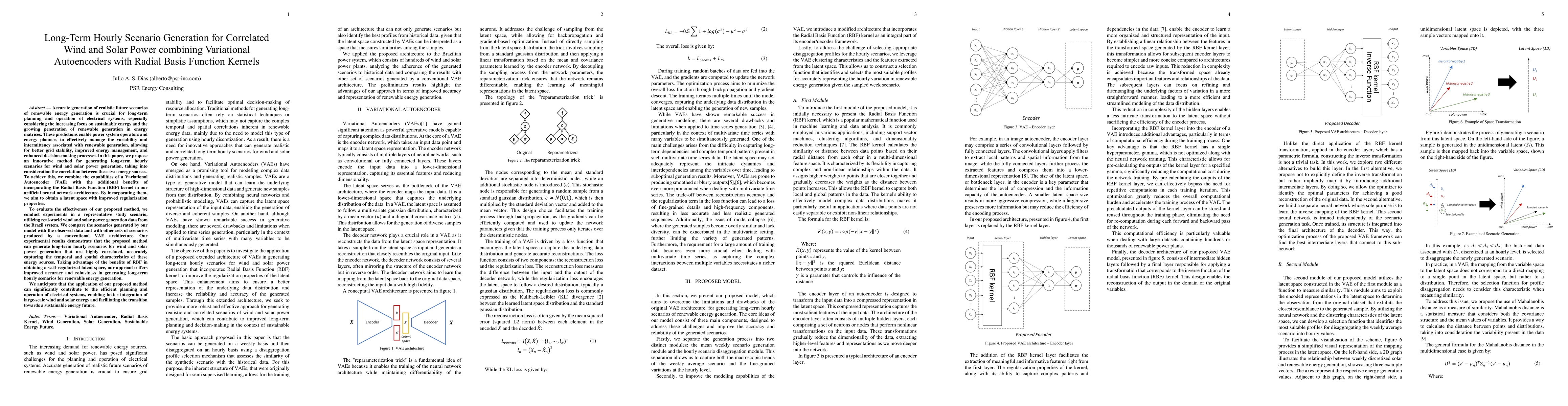 Thumbnail for Long-Term Hourly Scenario Generation for Correlated Wind and Solar Power
  combining Variational Autoencoders with Radial Basis Function Kernels
