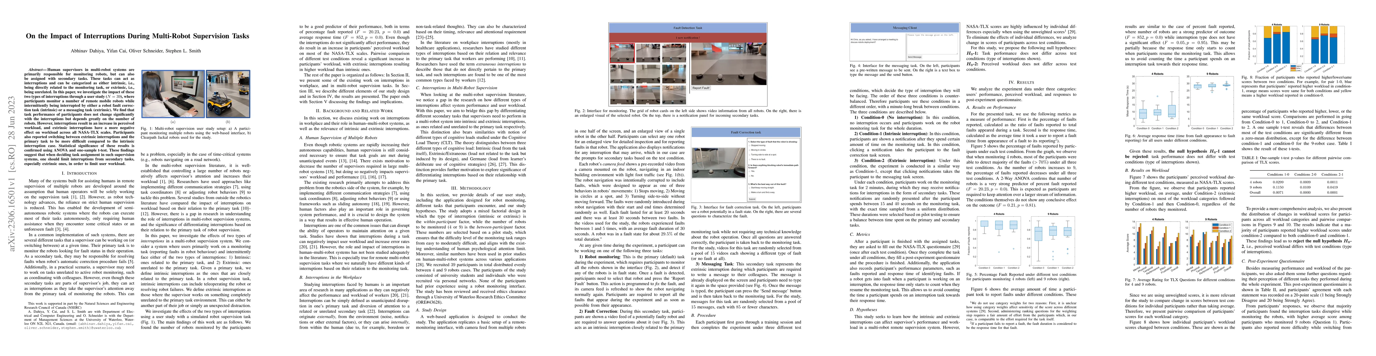 Thumbnail for On the Impact of Interruptions During Multi-Robot Supervision Tasks