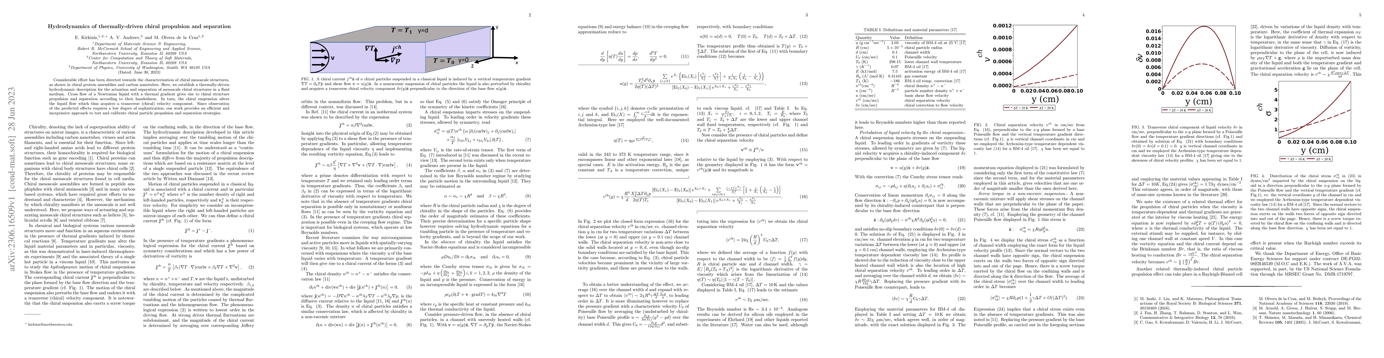 Thumbnail for Hydrodynamics of thermally-driven chiral propulsion and separation