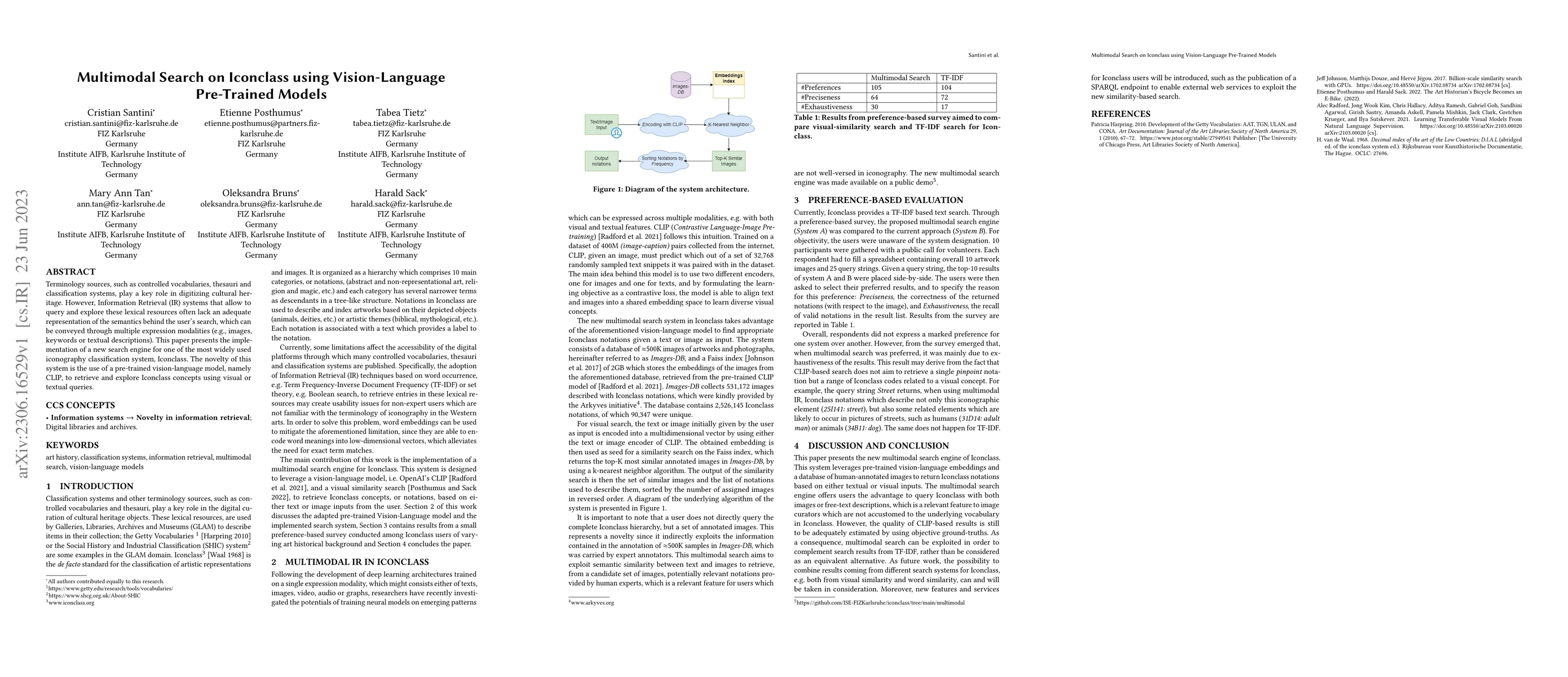 Thumbnail for Multimodal Search on Iconclass using Vision-Language Pre-Trained Models