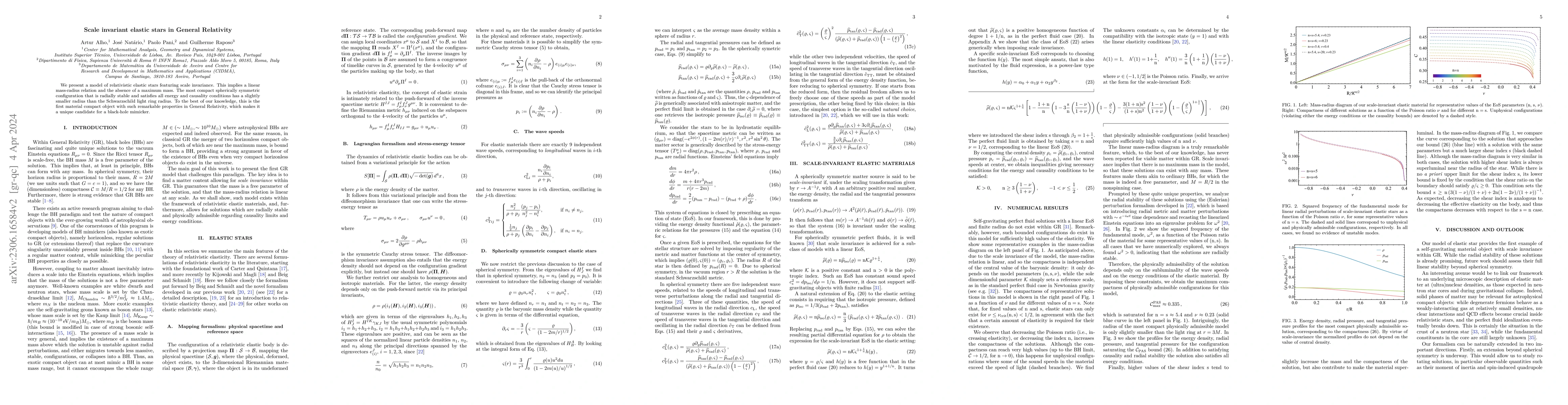 Thumbnail for Scale invariant elastic stars in General Relativity