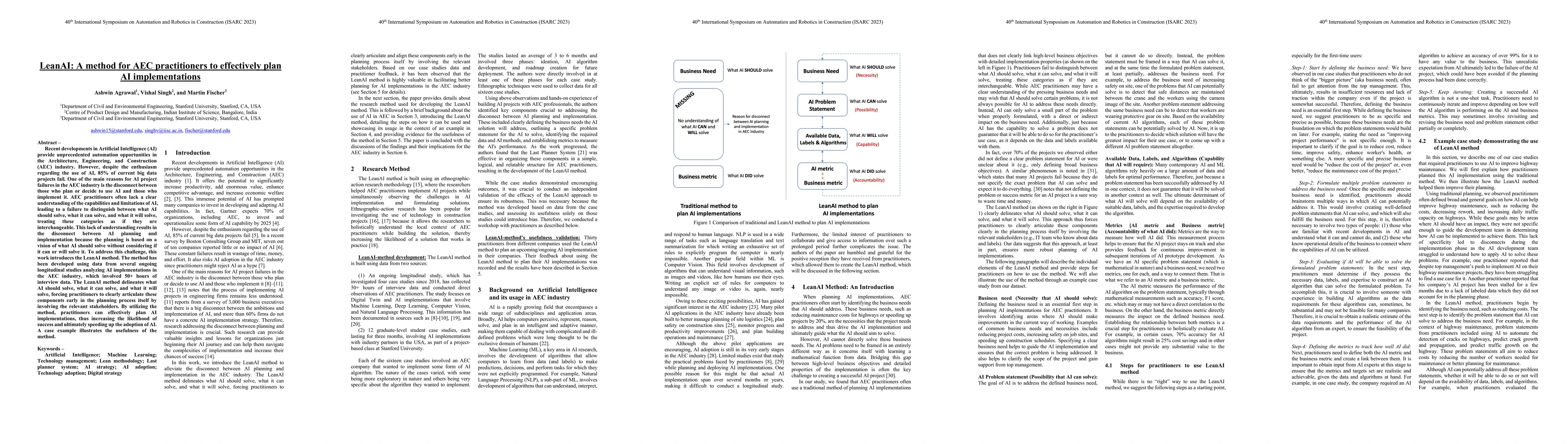 Thumbnail for LeanAI: A method for AEC practitioners to effectively plan AI
  implementations
