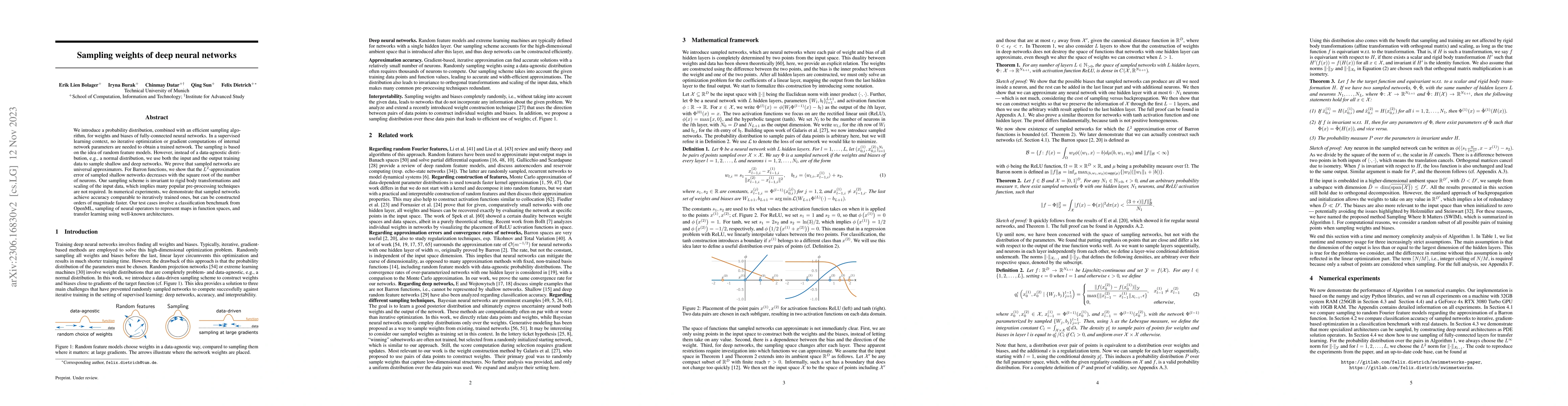 Thumbnail for Sampling weights of deep neural networks
