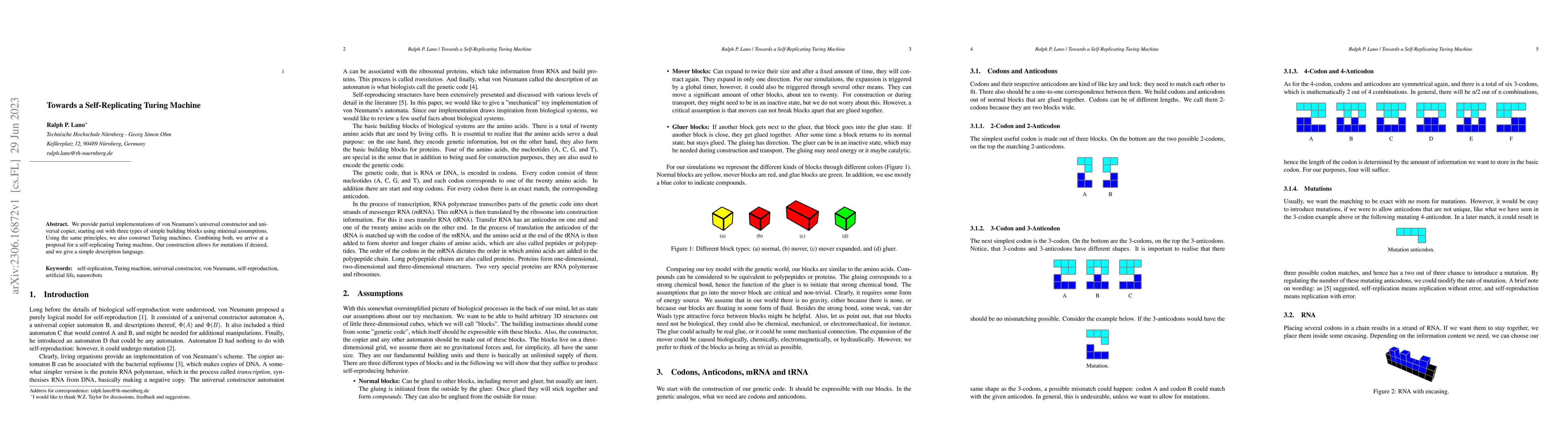 Thumbnail for Towards a Self-Replicating Turing Machine