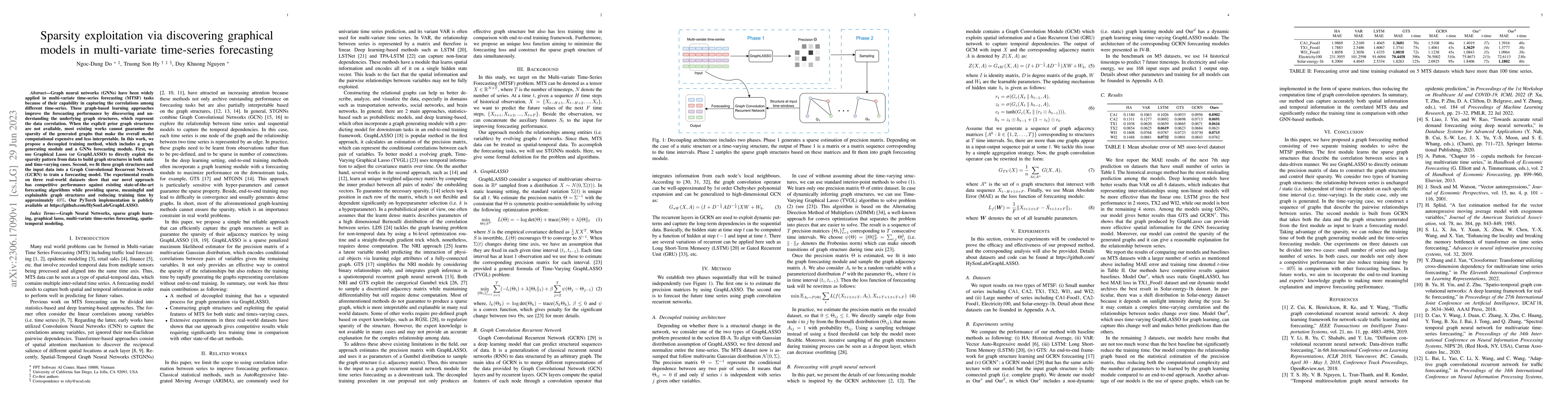 Thumbnail for Sparsity exploitation via discovering graphical models in multi-variate
  time-series forecasting