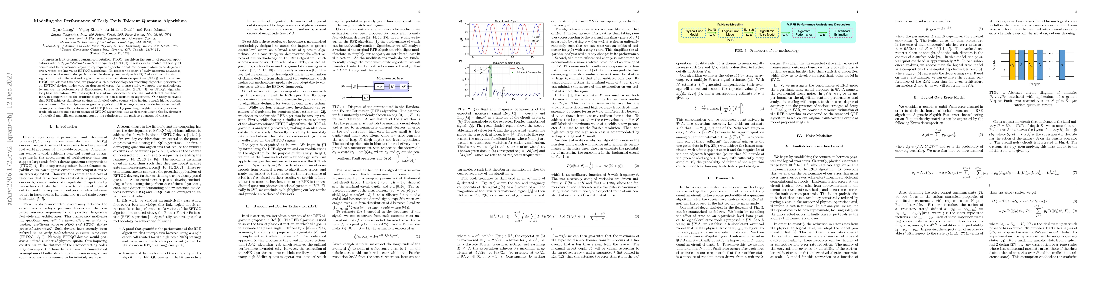 Thumbnail for Modeling the Performance of Early Fault-Tolerant Quantum Algorithms