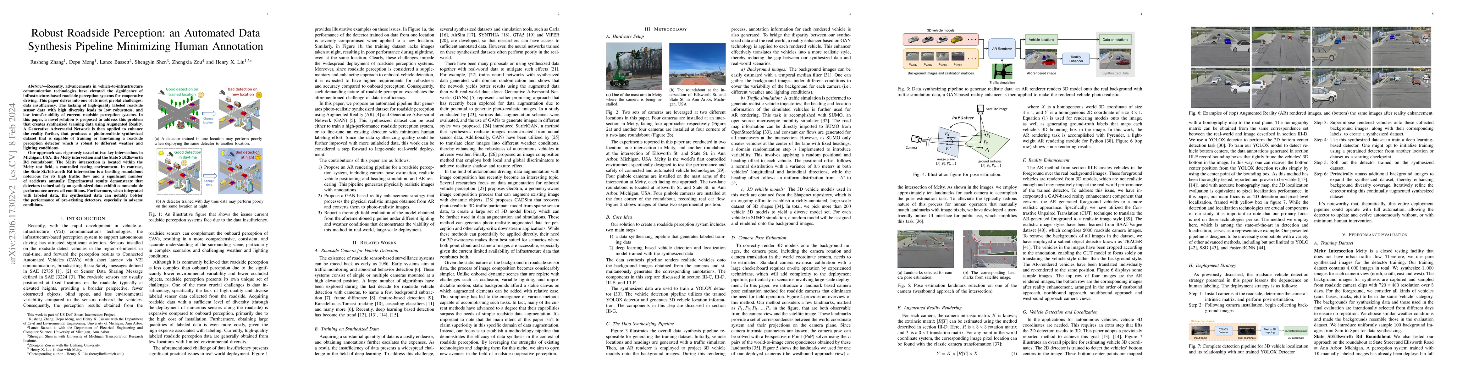 Thumbnail for Robust Roadside Perception: an Automated Data Synthesis Pipeline
  Minimizing Human Annotation