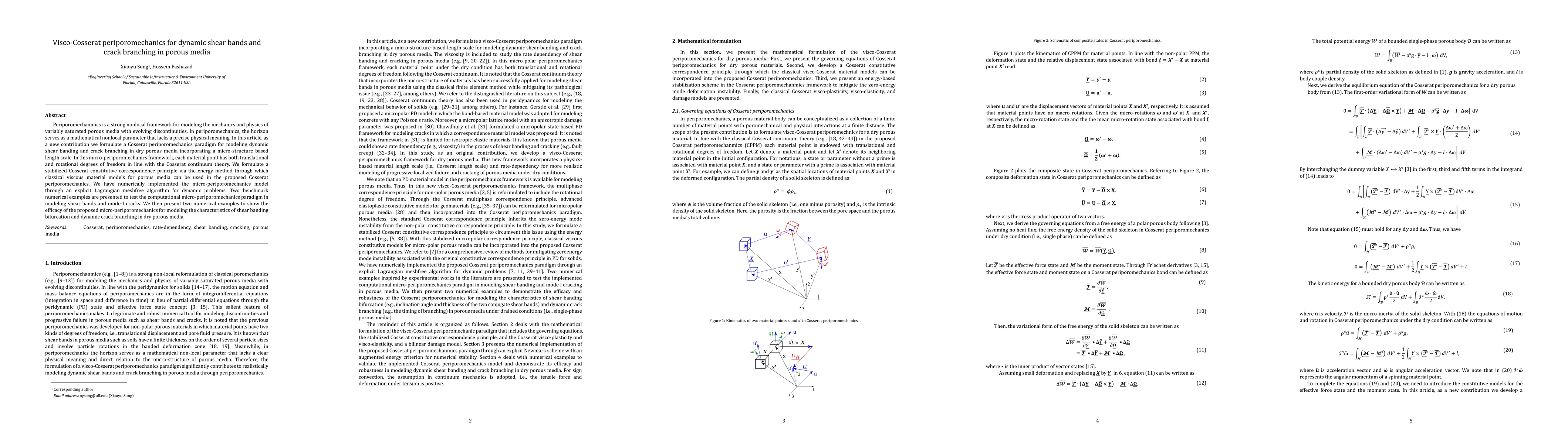 Thumbnail for Visco-Cosserat periporomechanics for dynamic shear bands and crack
  branching in porous media