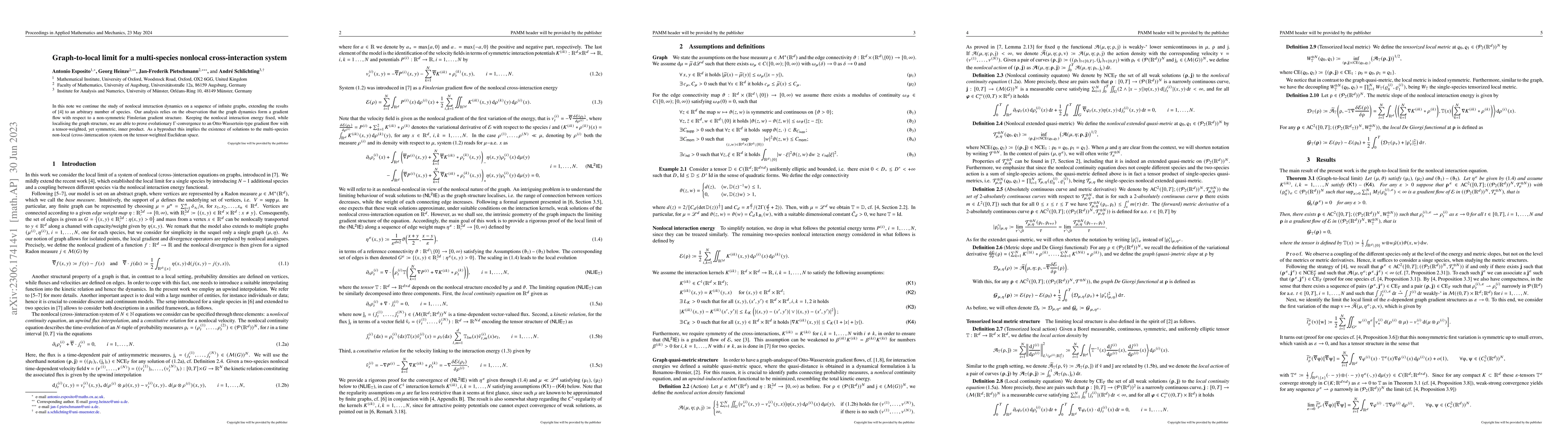 Thumbnail for Graph-to-local limit for a multi-species nonlocal cross-interaction
  system