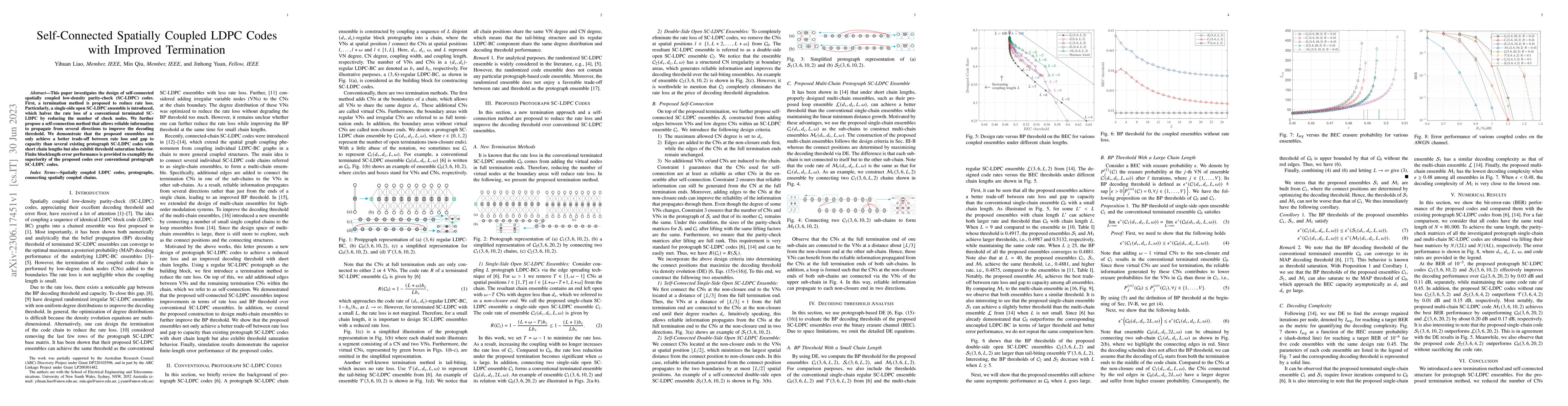Thumbnail for Self-Connected Spatially Coupled LDPC Codes with Improved Termination