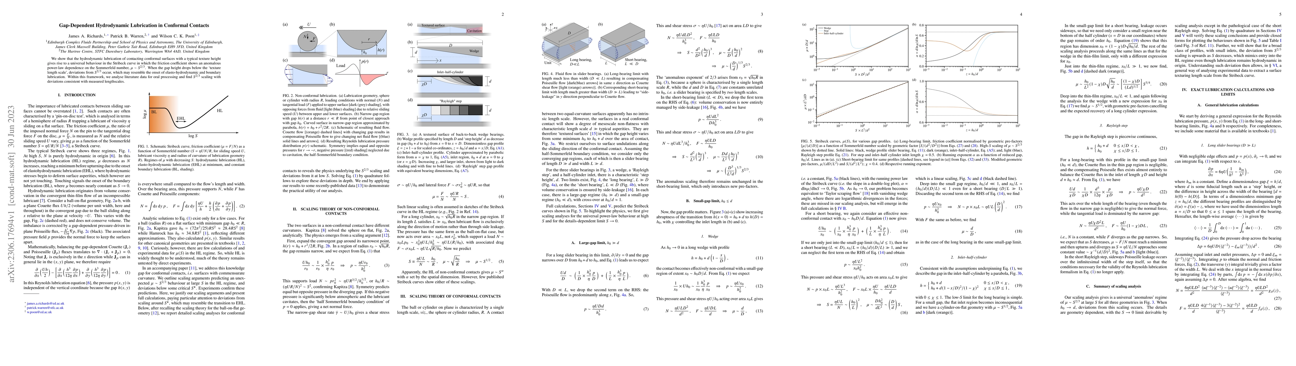 Thumbnail for Gap-Dependent Hydrodynamic Lubrication in Conformal Contacts