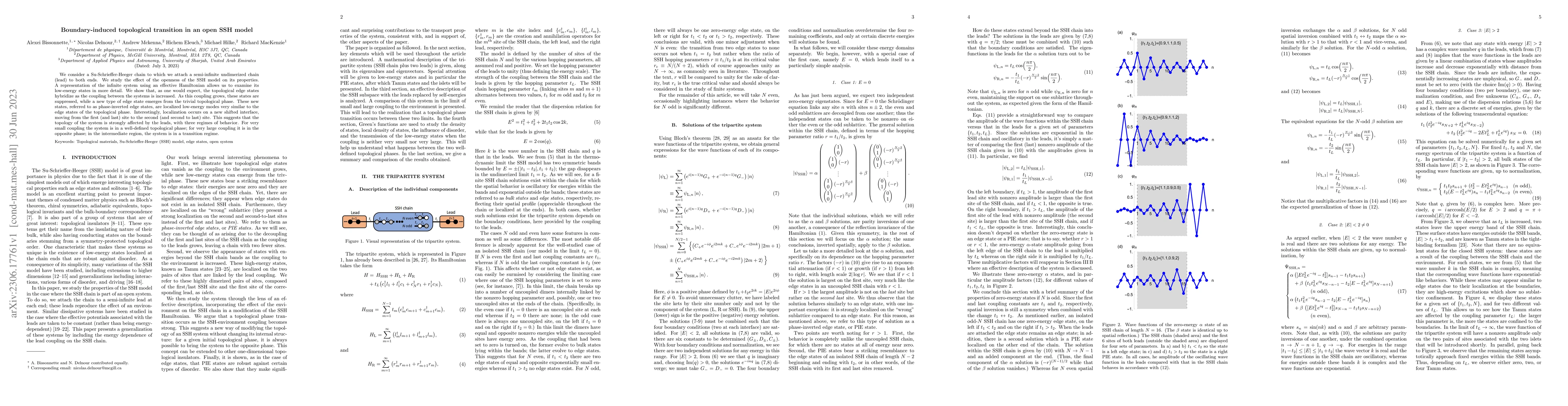 Thumbnail for Boundary-induced topological transition in an open SSH model