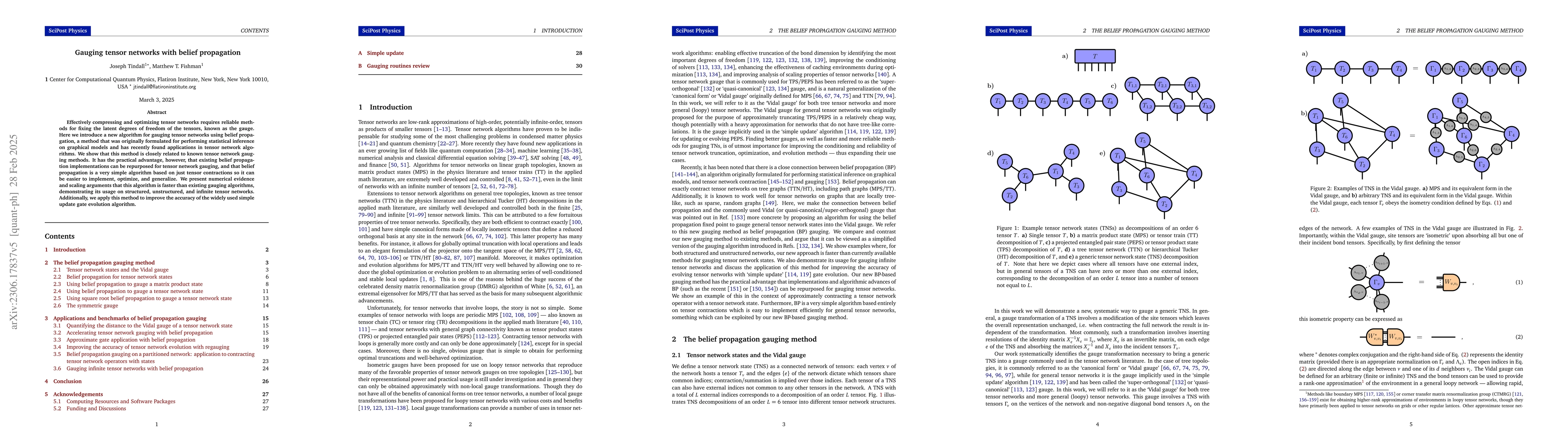 Thumbnail for Gauging tensor networks with belief propagation