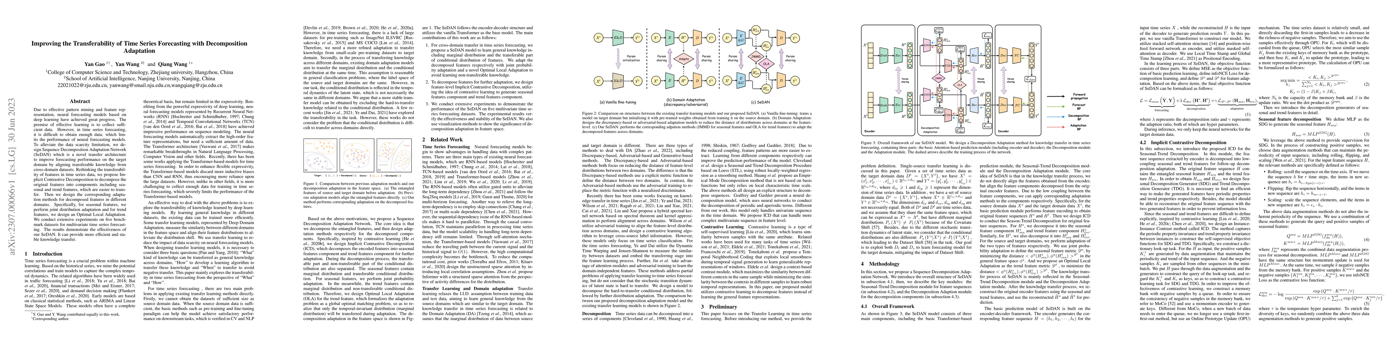 Thumbnail for Improving the Transferability of Time Series Forecasting with
  Decomposition Adaptation