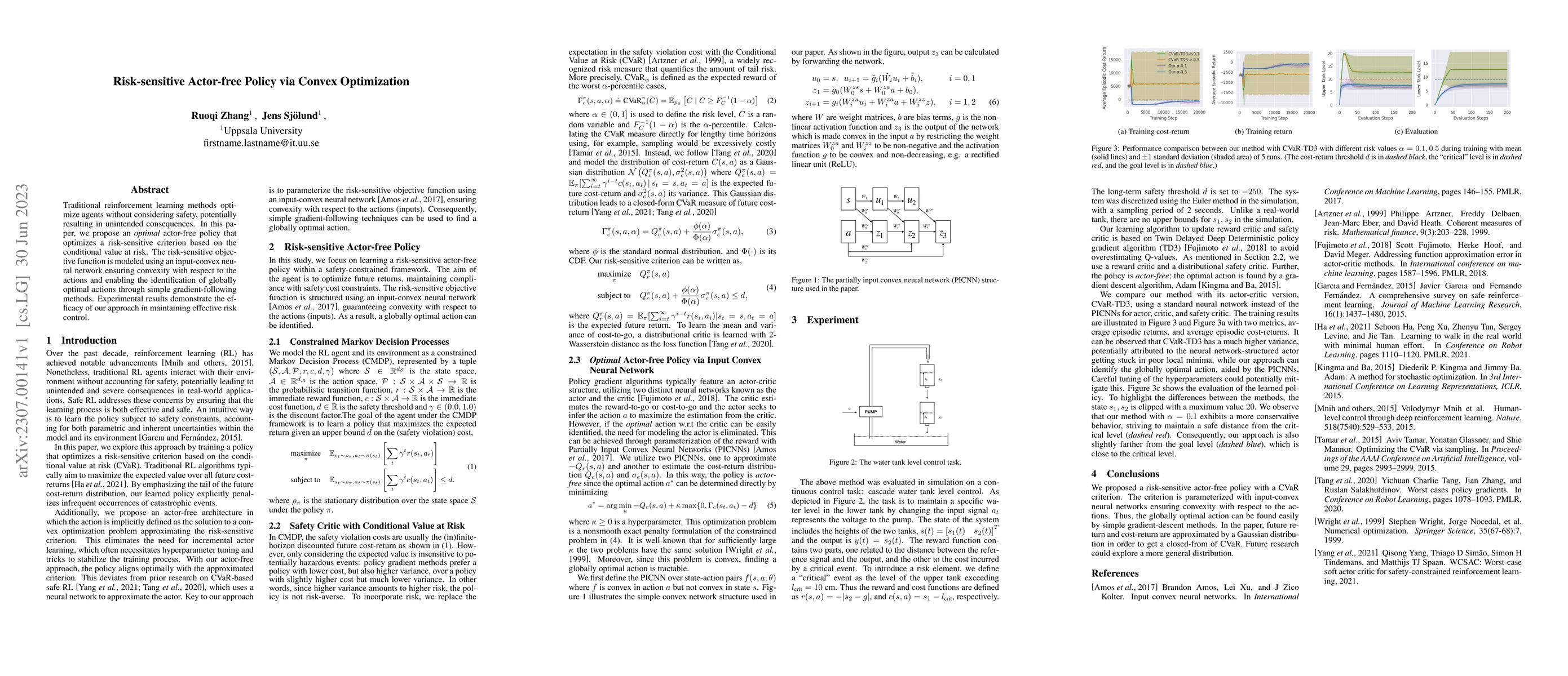 Thumbnail for Risk-sensitive Actor-free Policy via Convex Optimization