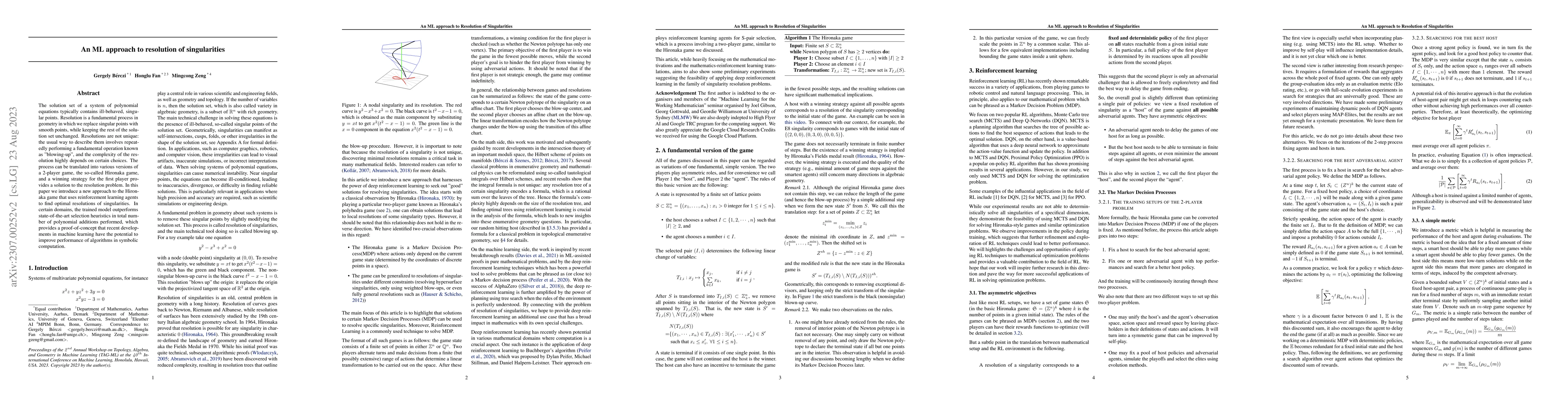 Thumbnail for An ML approach to resolution of singularities