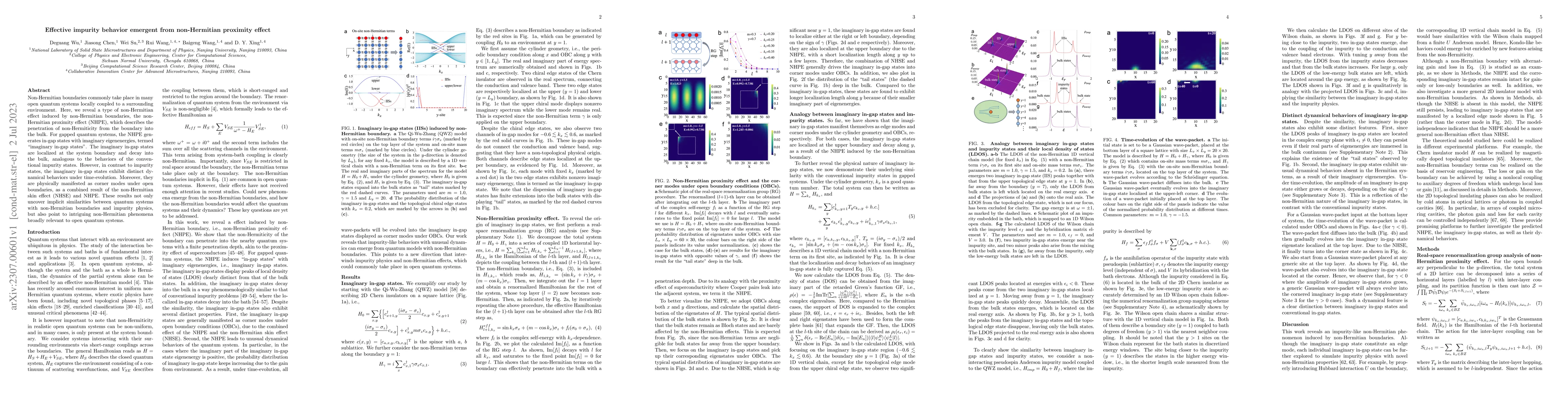 Thumbnail for Effective impurity behavior emergent from non-Hermitian proximity effect
