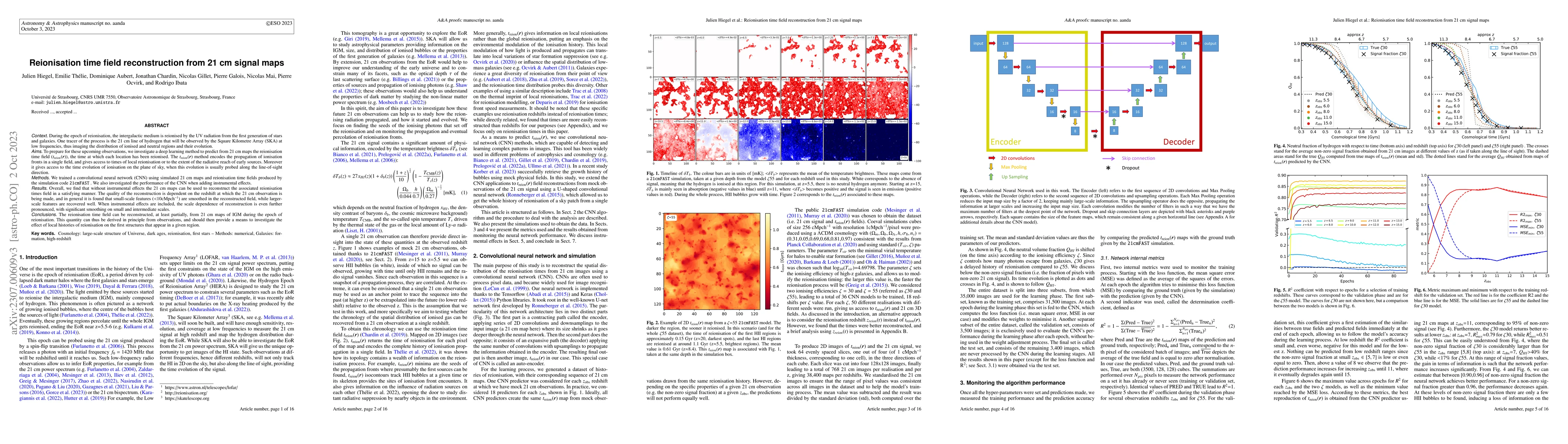Thumbnail for Reionisation time fields reconstruction from 21 cm signal maps