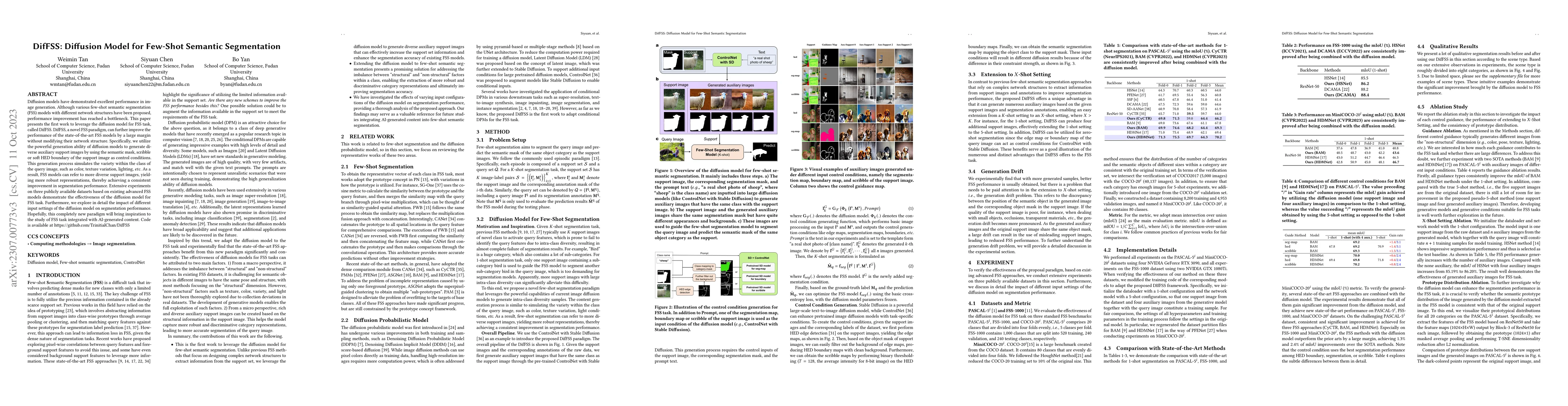 Thumbnail for DifFSS: Diffusion Model for Few-Shot Semantic Segmentation