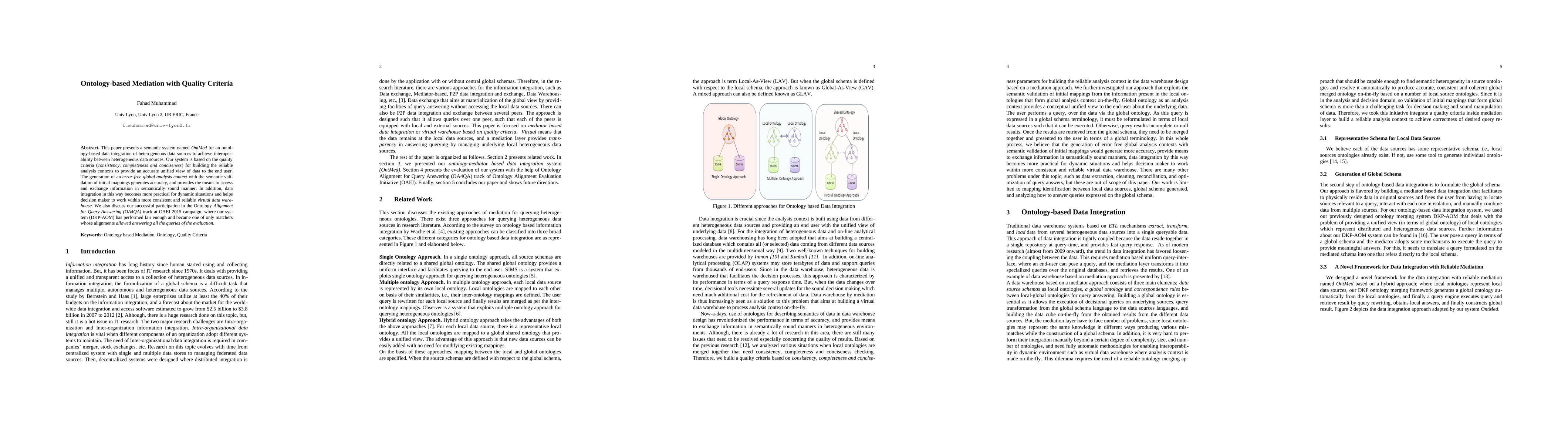 Thumbnail for Ontology-based Mediation with Quality Criteria