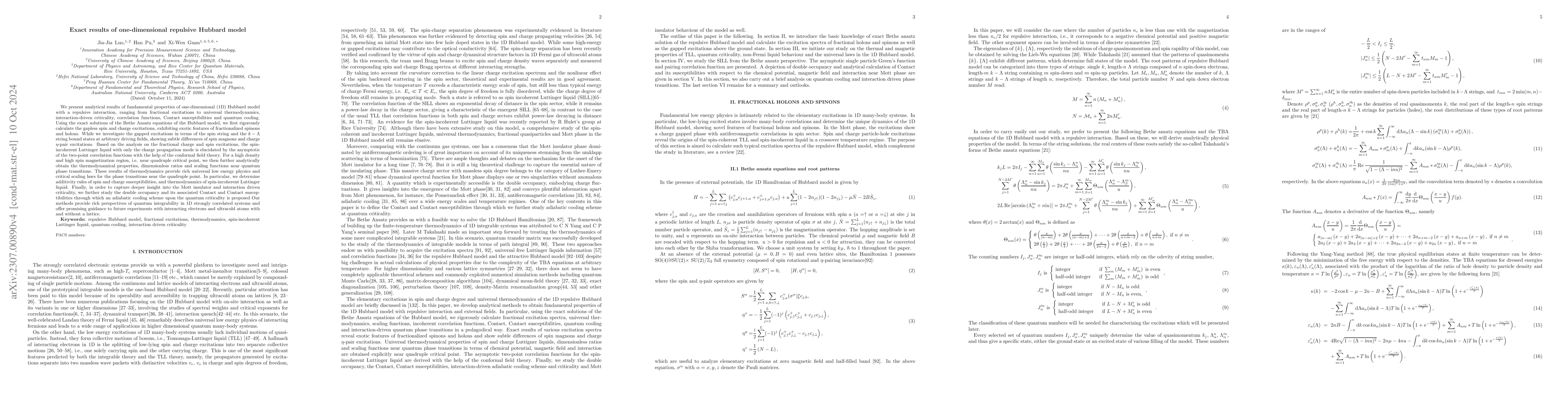Thumbnail for Exact results of one-dimensional repulsive Hubbard model