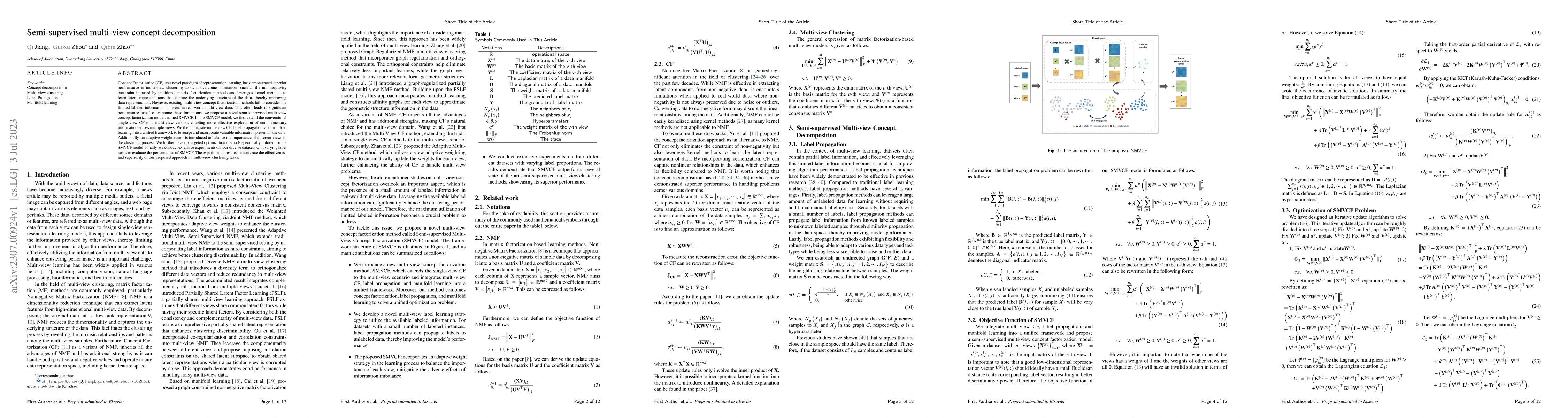 Thumbnail for Semi-supervised multi-view concept decomposition