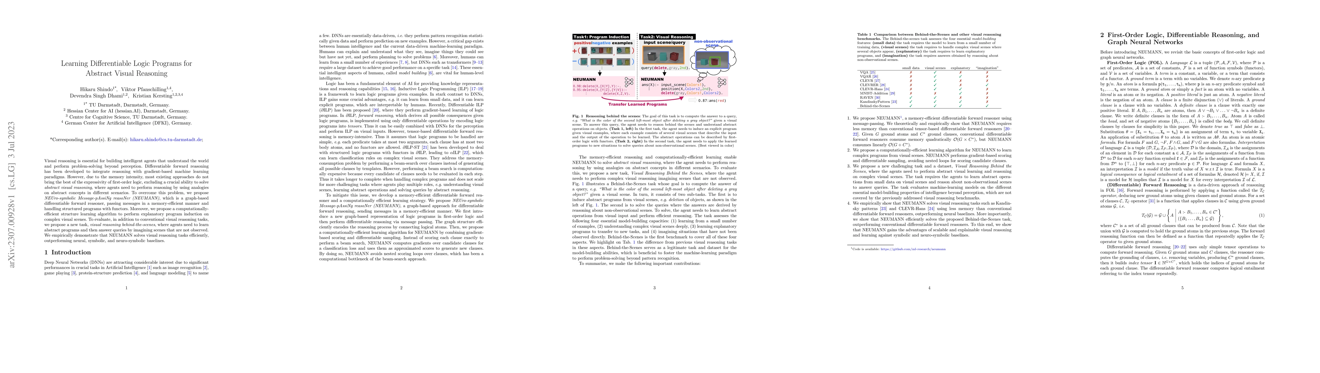 Thumbnail for Learning Differentiable Logic Programs for Abstract Visual Reasoning
